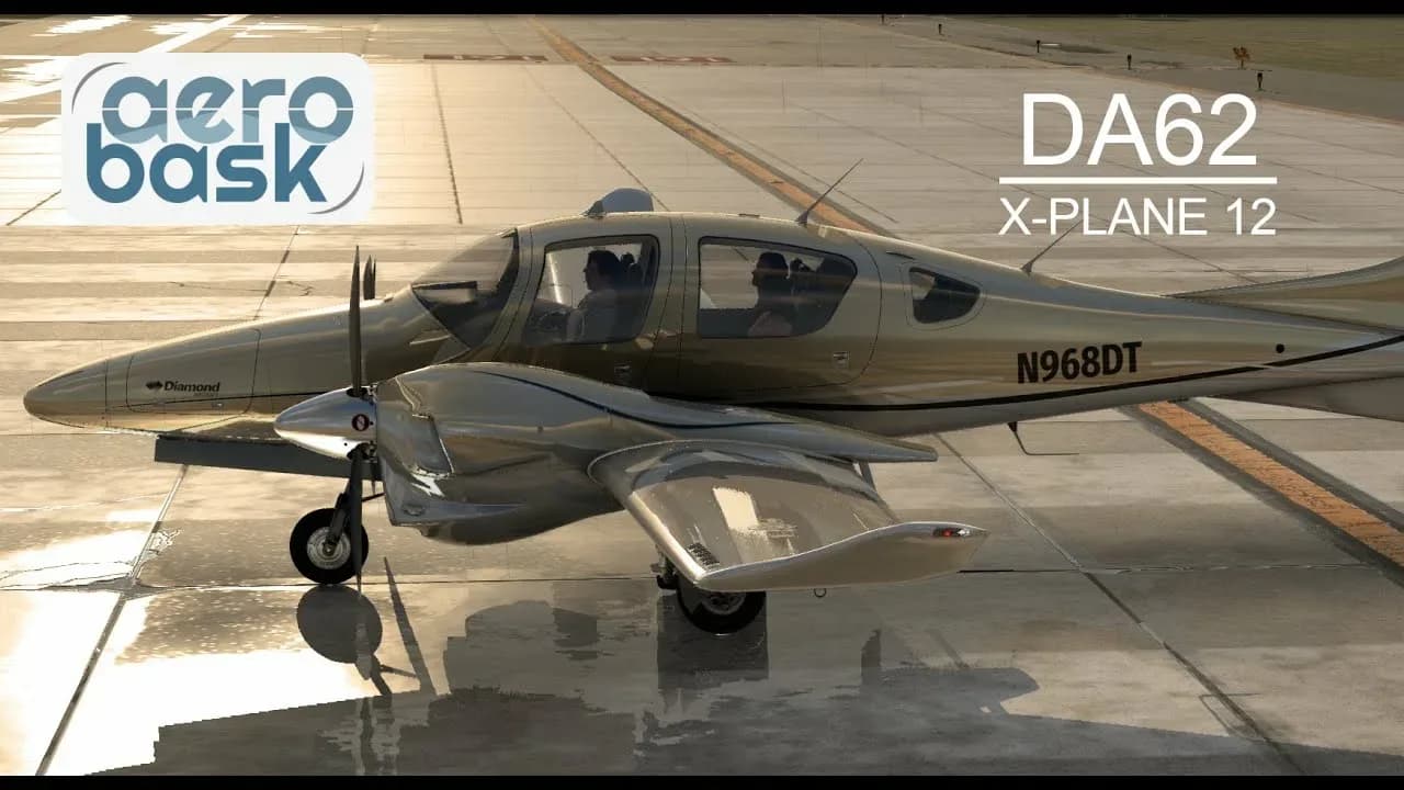 Diamond DA-62 by Aerobask для X-Plane 11/12