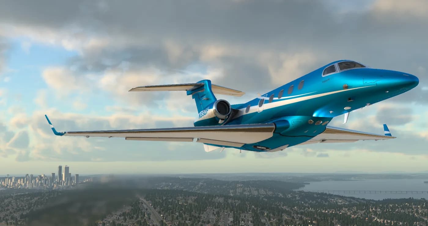 Aerobask Phenom 300 для X-Plane 11/12
