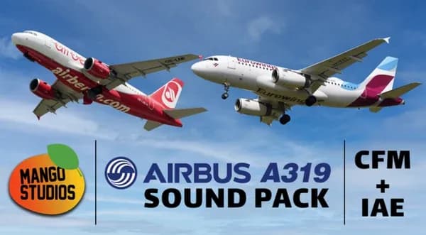 Mango Soundpack для ToLiss A319 | X-Plane 11/12