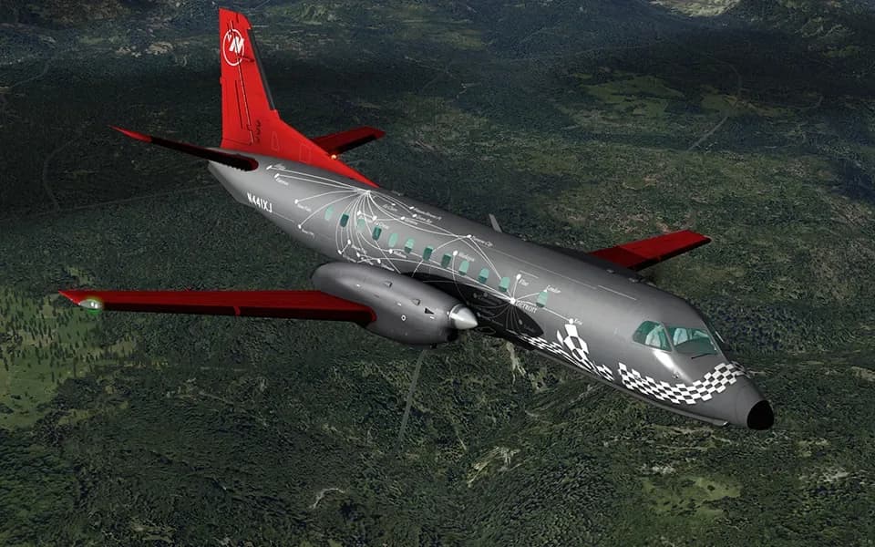 Carenado SAAB 340 для X-Plane 11
