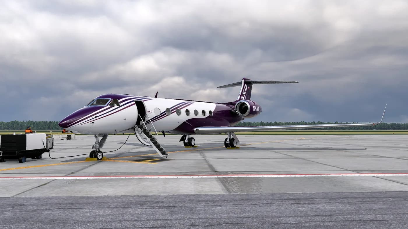 GLF550 v2 - Ultimate Business Jet by AKD Studio для X-Plane 11/12