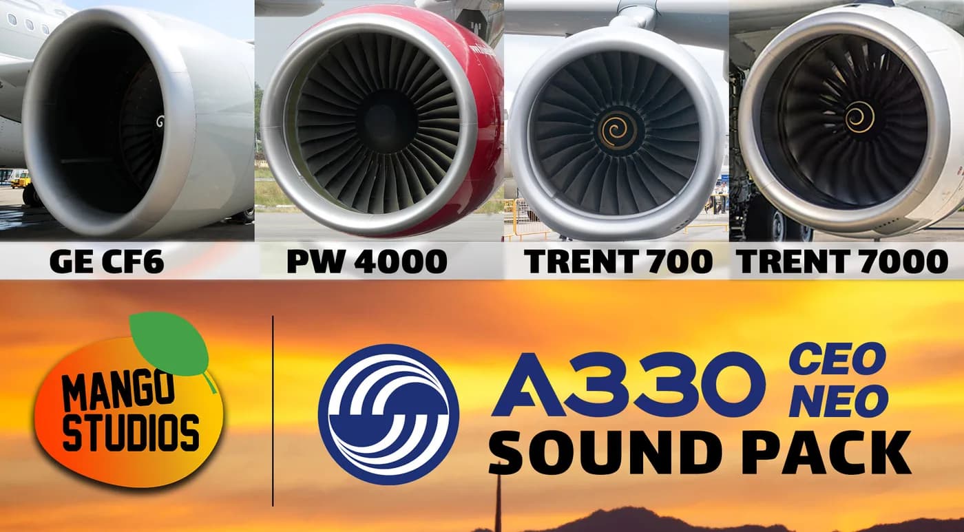 ToLiss A330-900 Mango Soundpack | X-Plane 11/12