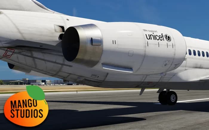 Mango Studios IAE V2500 Engine Model (Rotate MD-80) для X-Plane 11/12