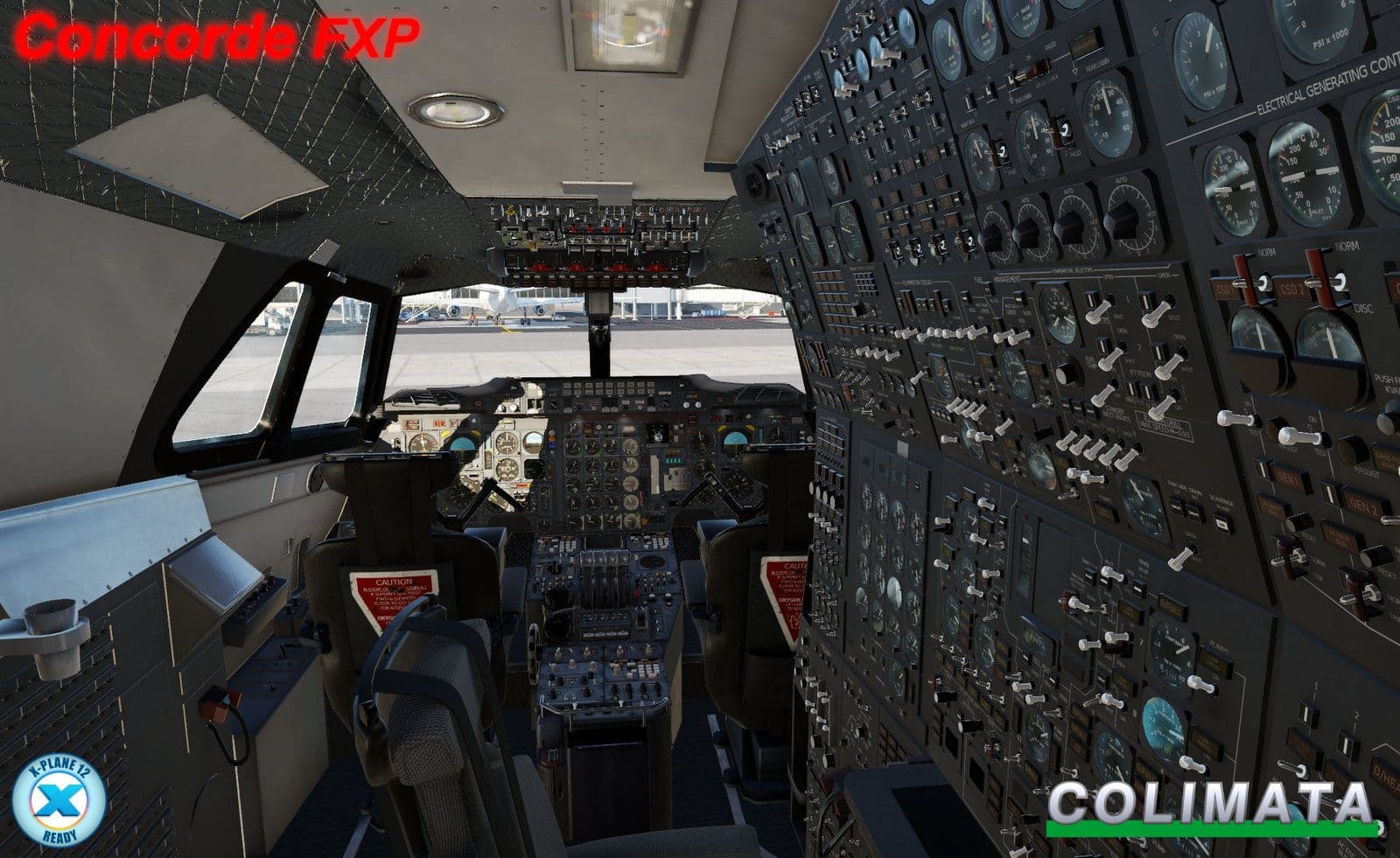 Concorde FXP by Colimata для X-Plane 11/12